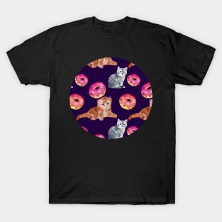 Kittens and donut T-Shirt